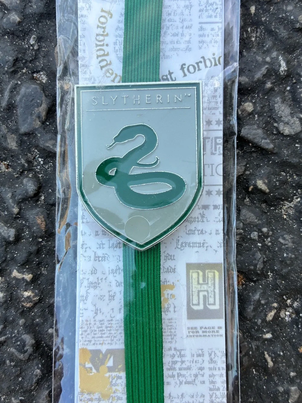 Harry Potter Slytherin Bookmark